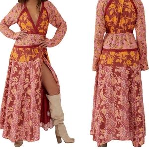 Free People Tilda wrap dress